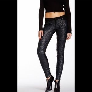 COPY - TRACTR NWT front Sequence Black Pants